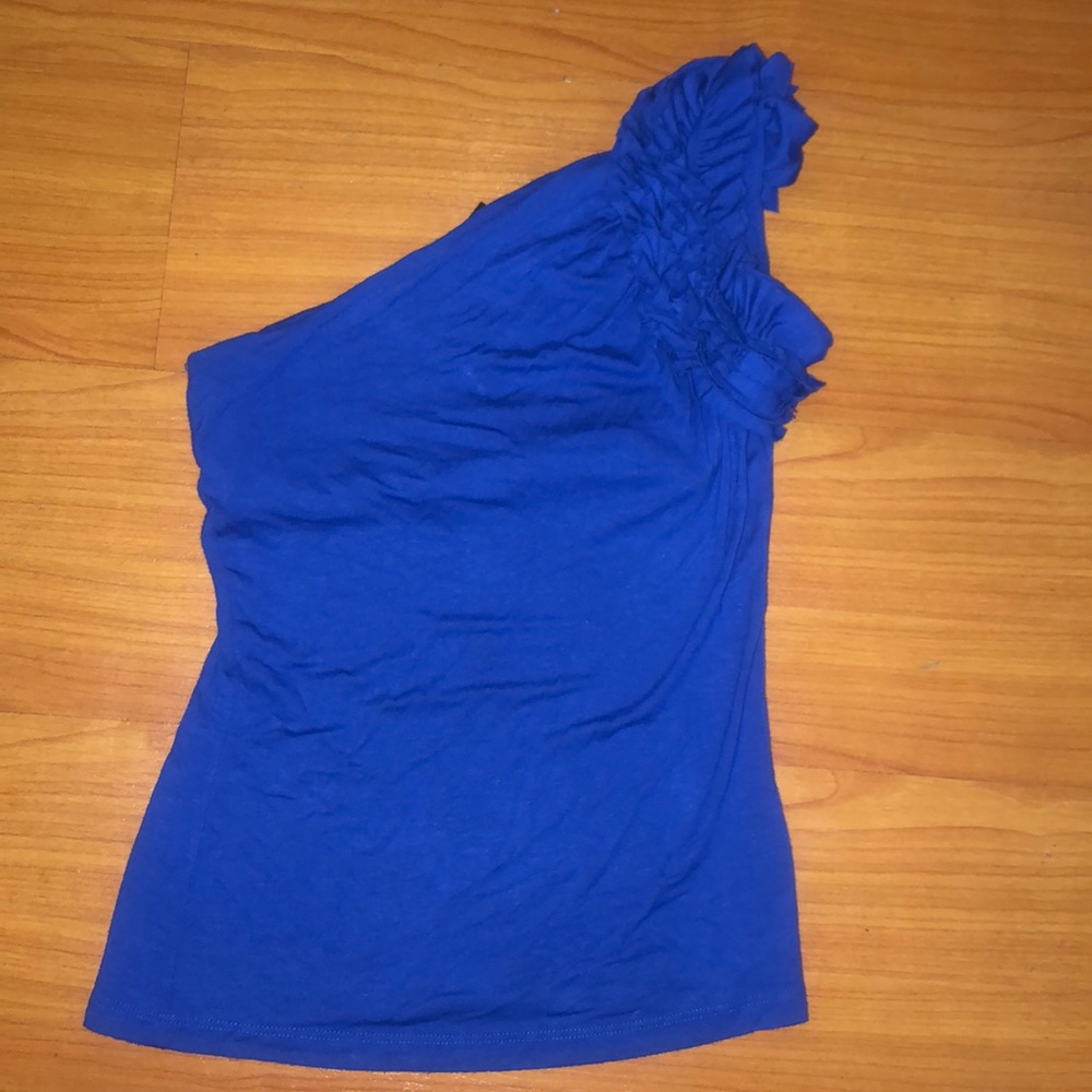 One shoulder blouse